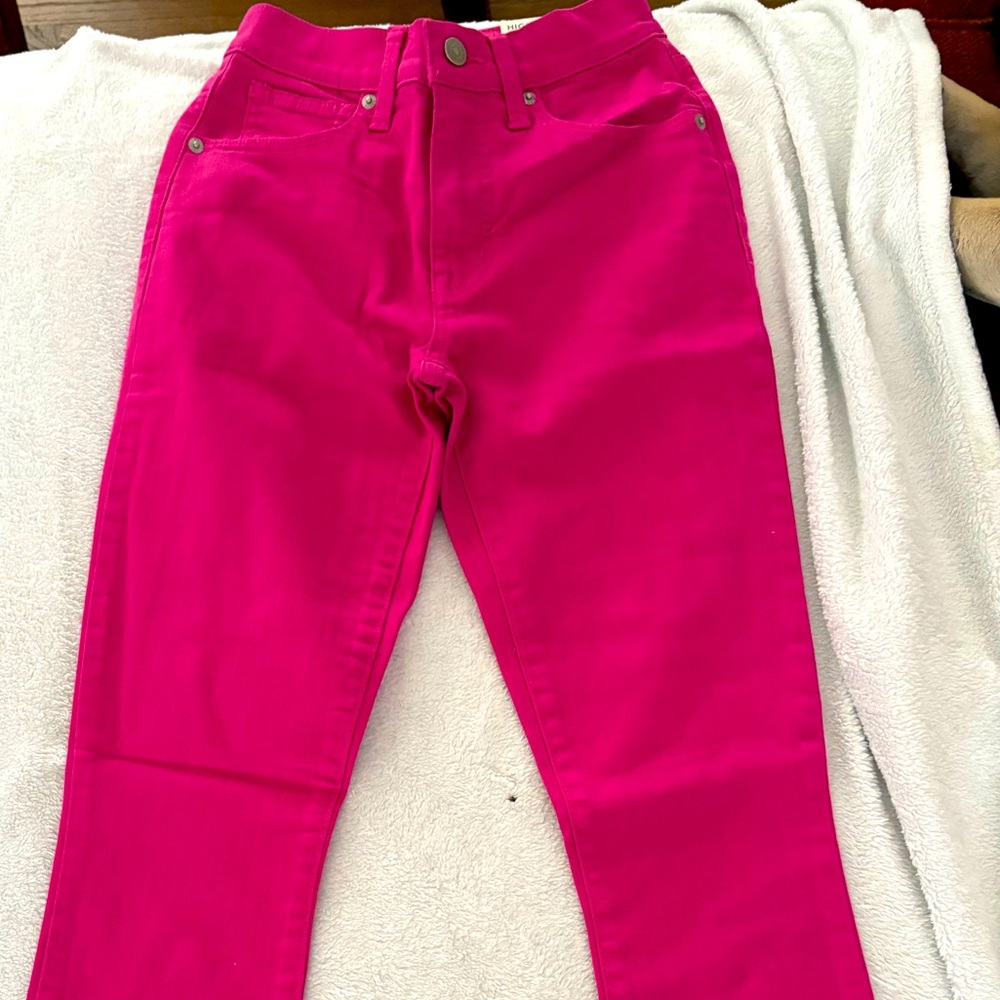 Vibrant Pink Lucky Brand Women's Jeans